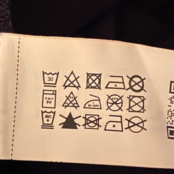 NWT. Zara Black Draped Side Fitted Midi Dress. Size XL. - Picture 9 of 9